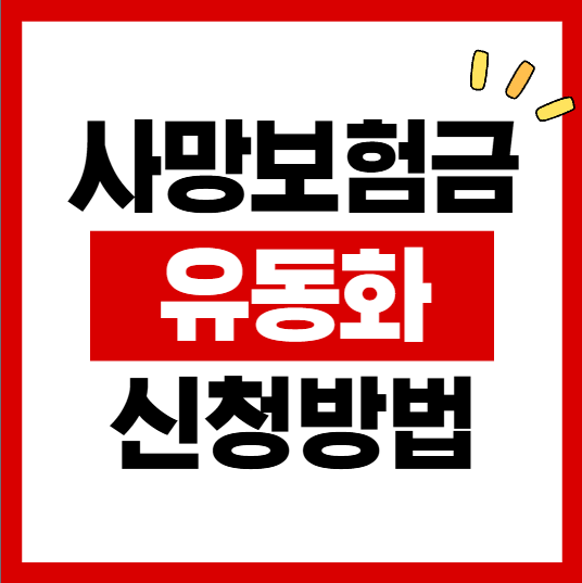 사망보험금 유동화